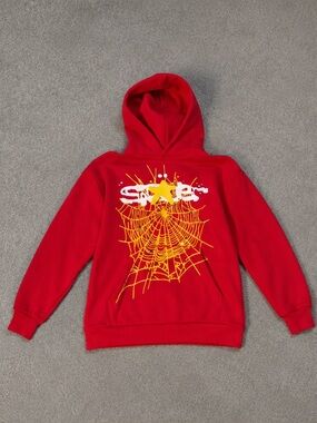 Spiderman Red and Black Graphic Pullover